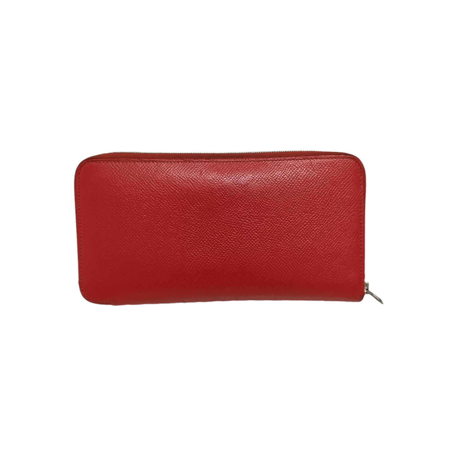 HERMES Long Wallet Red Azap Long silk VoEpson