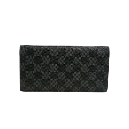 LOUIS VUITTON Wallet Damier Black N62665