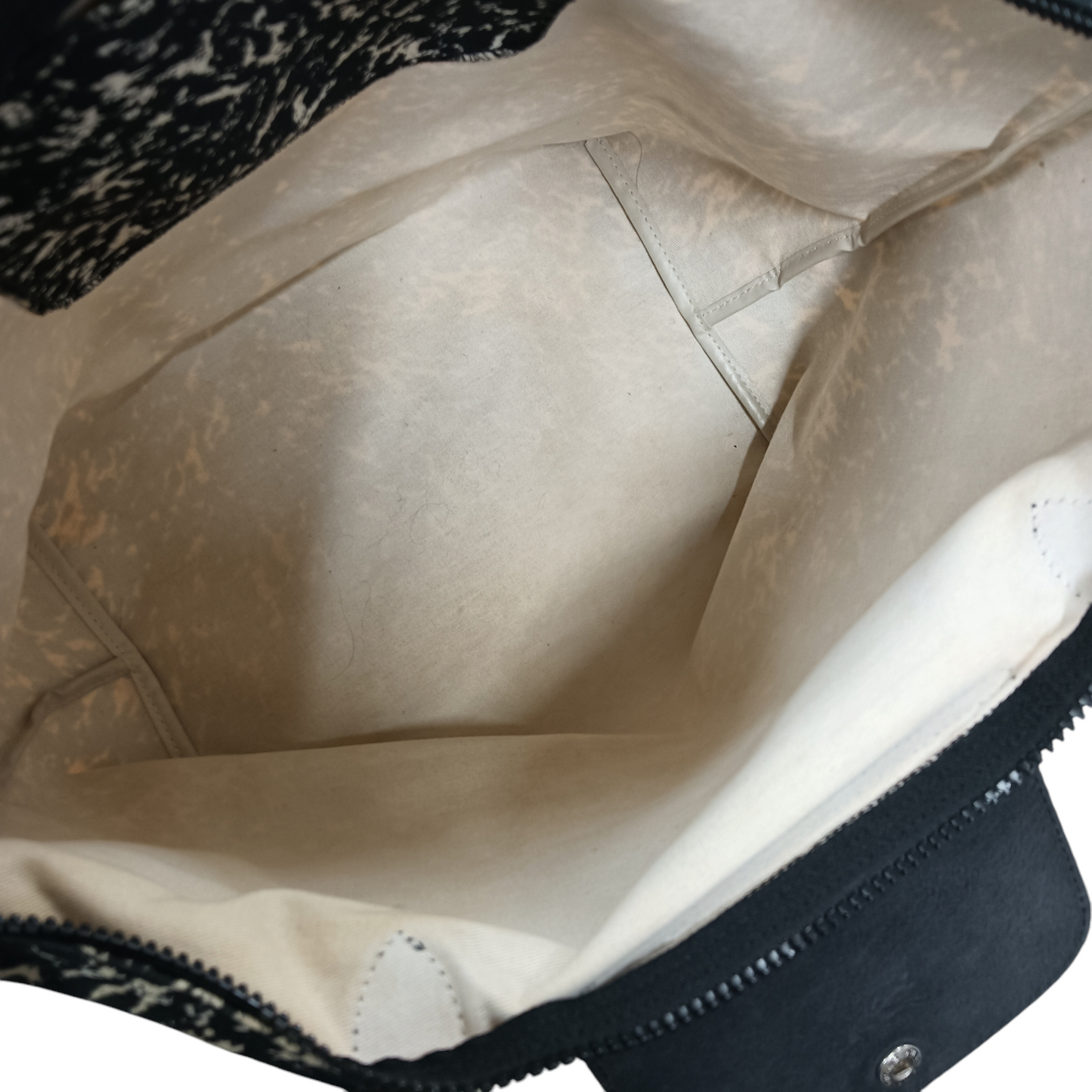 LONGCHAMP Tote Bag Black/White L1899420067