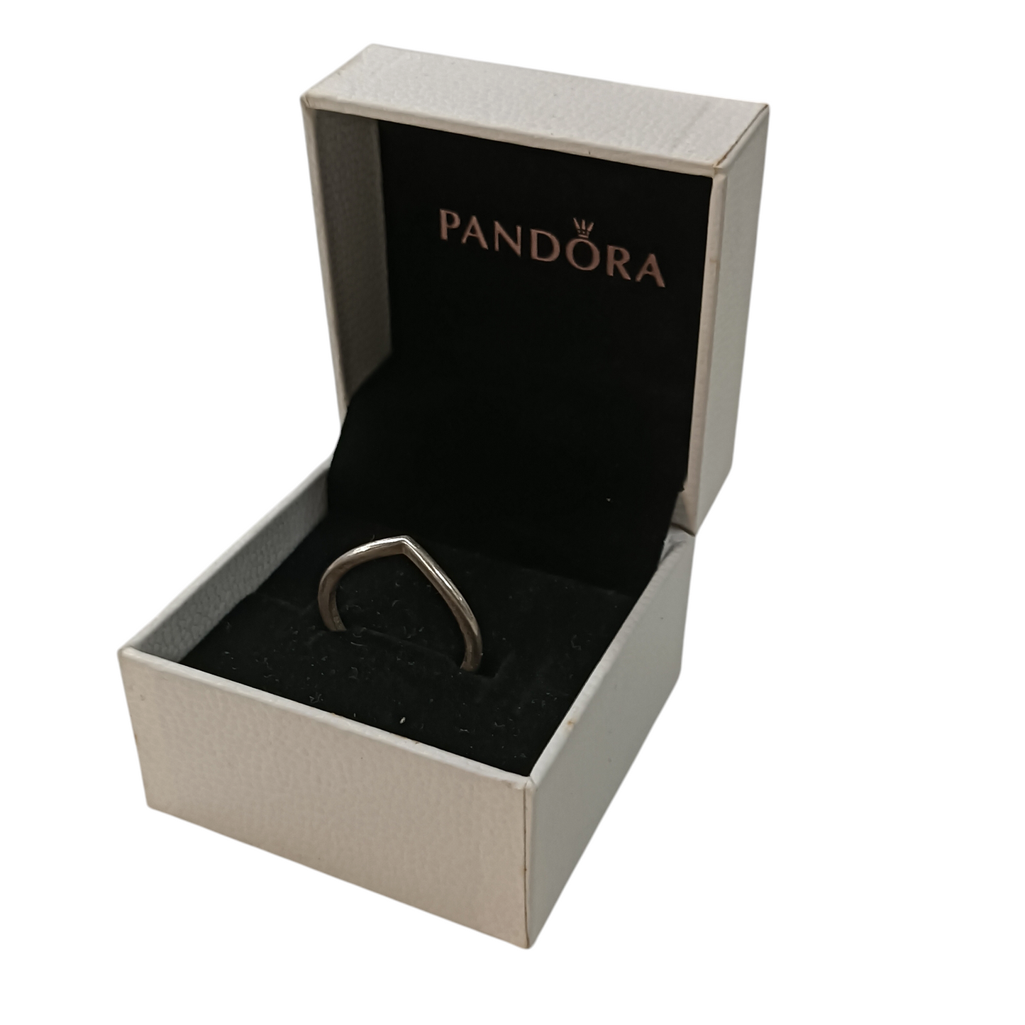 PANDORA Ring Silver Heart Size 54
