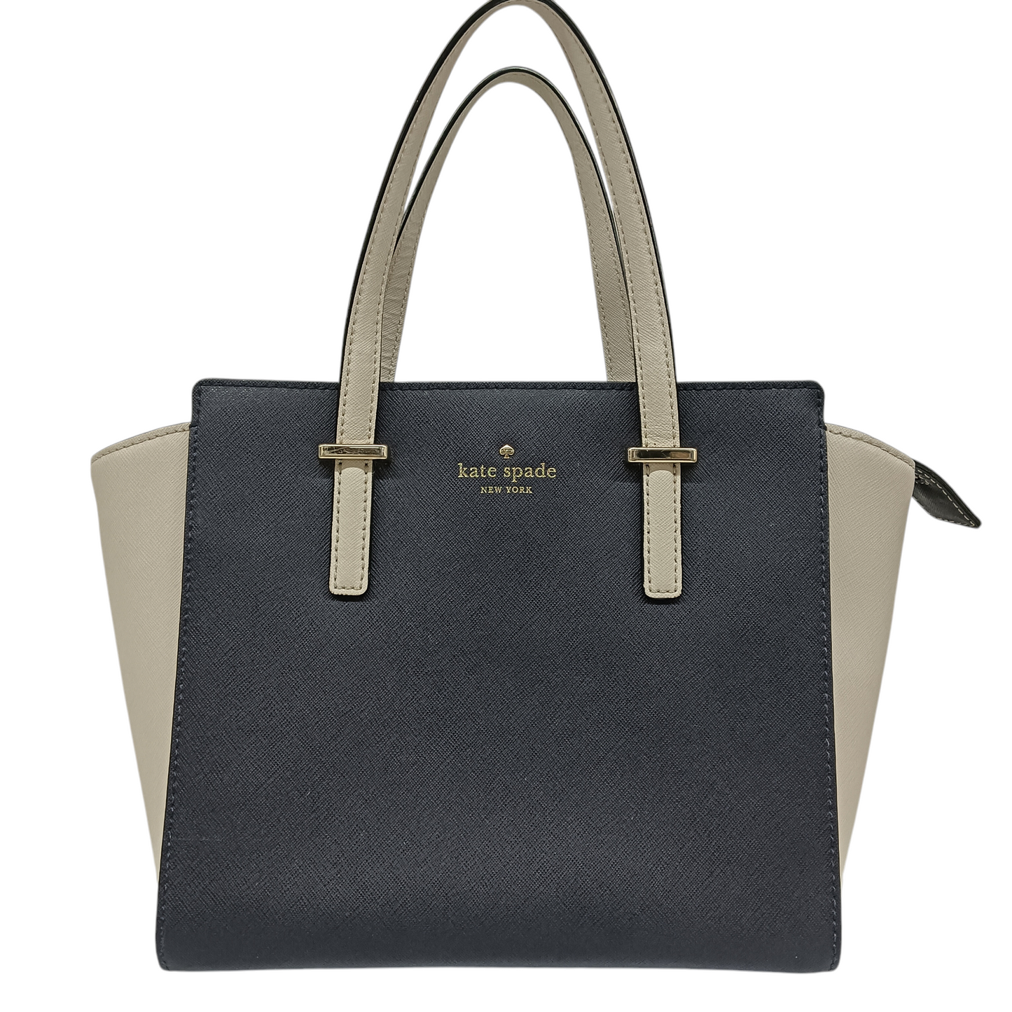KATE SPADE 2WAY Bag Beige/Navy