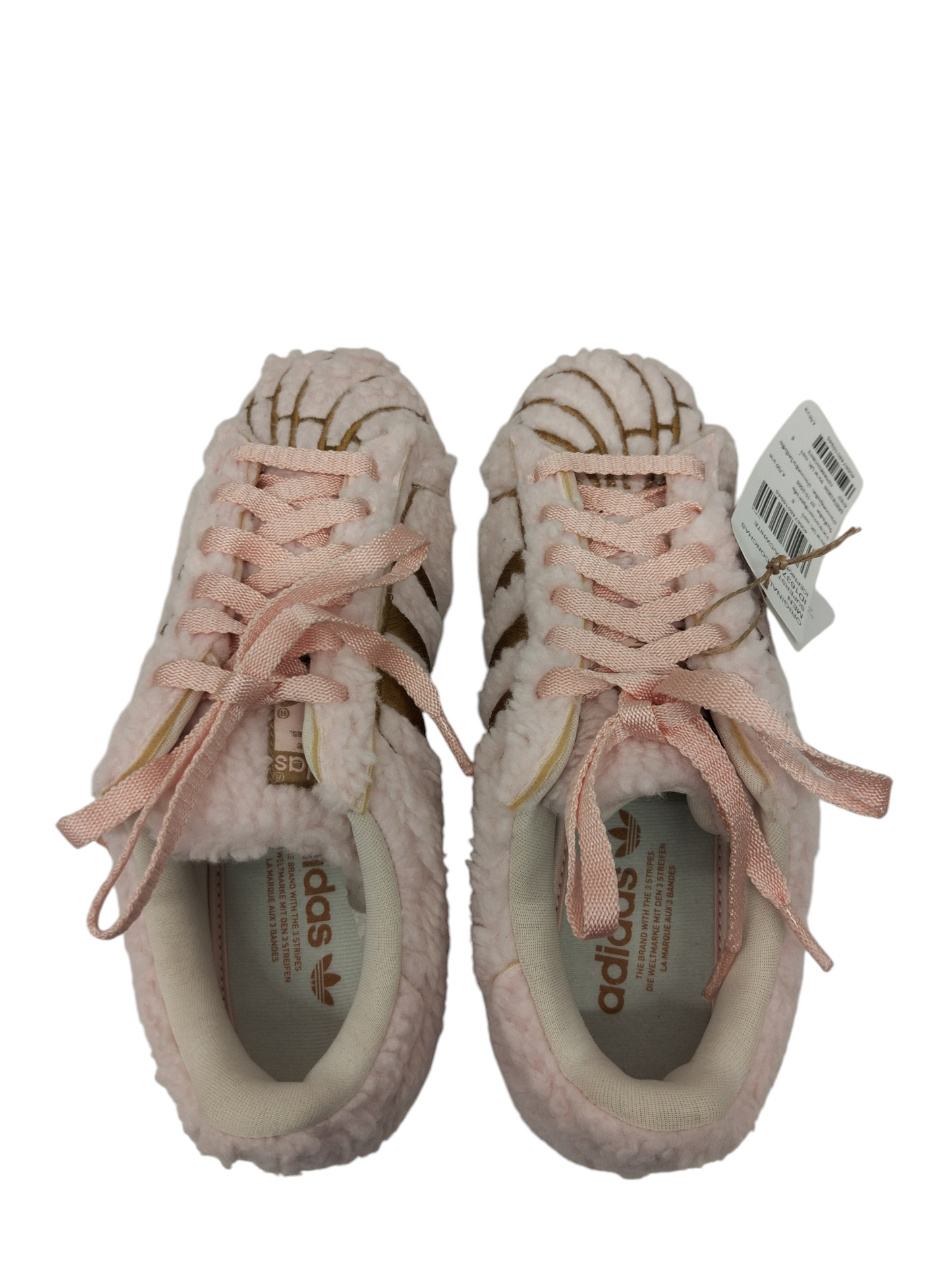 ADIDAS ORIGINALS SNEAKER LADY SIZE 39 PINK UNUSED ITEM SUPERSTAR CONCHA STRAWBERRY ID1637