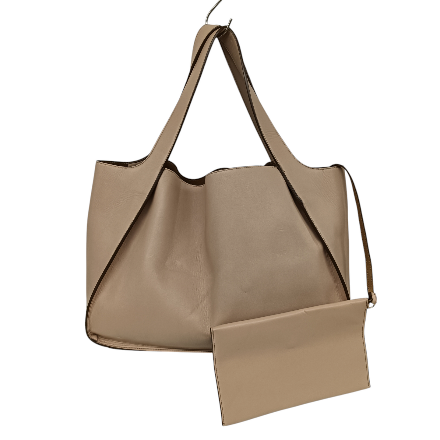 STELLA McCARTNEY Handbag 502793 Rank C Beige Damage