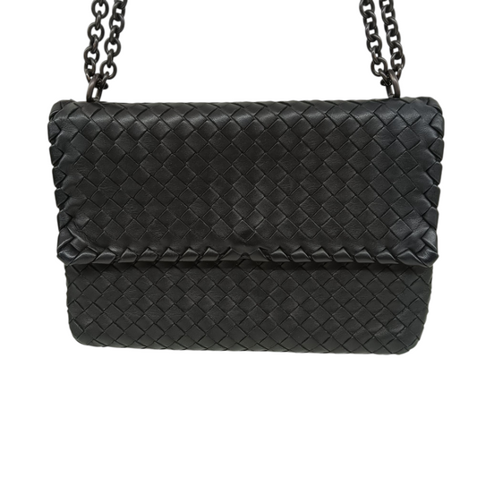 BOTTEGA VENETA Shoulder Bag B04831825H Navy Rank(B) Damage