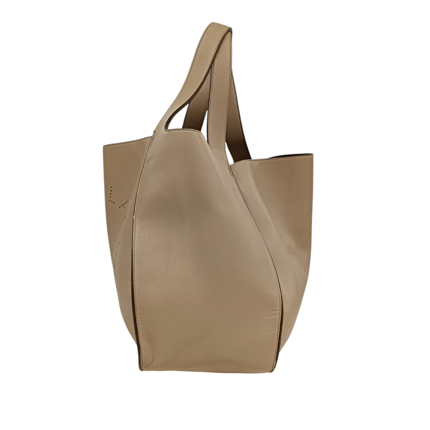 STELLA McCARTNEY Handbag 502793 Rank C Beige Damage