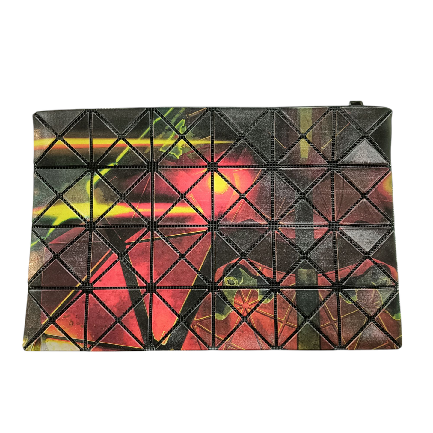 BAO BAO ISSEY MIYAKE Clutch Bag Black BB43-AG451