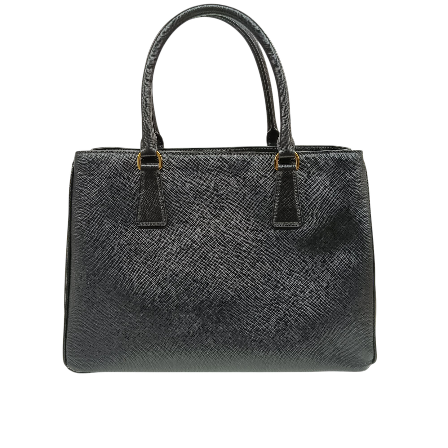 PRADA 2Way Bag SAFFIANO BN1874 Black Hook Damage 31/173 Rank(B)