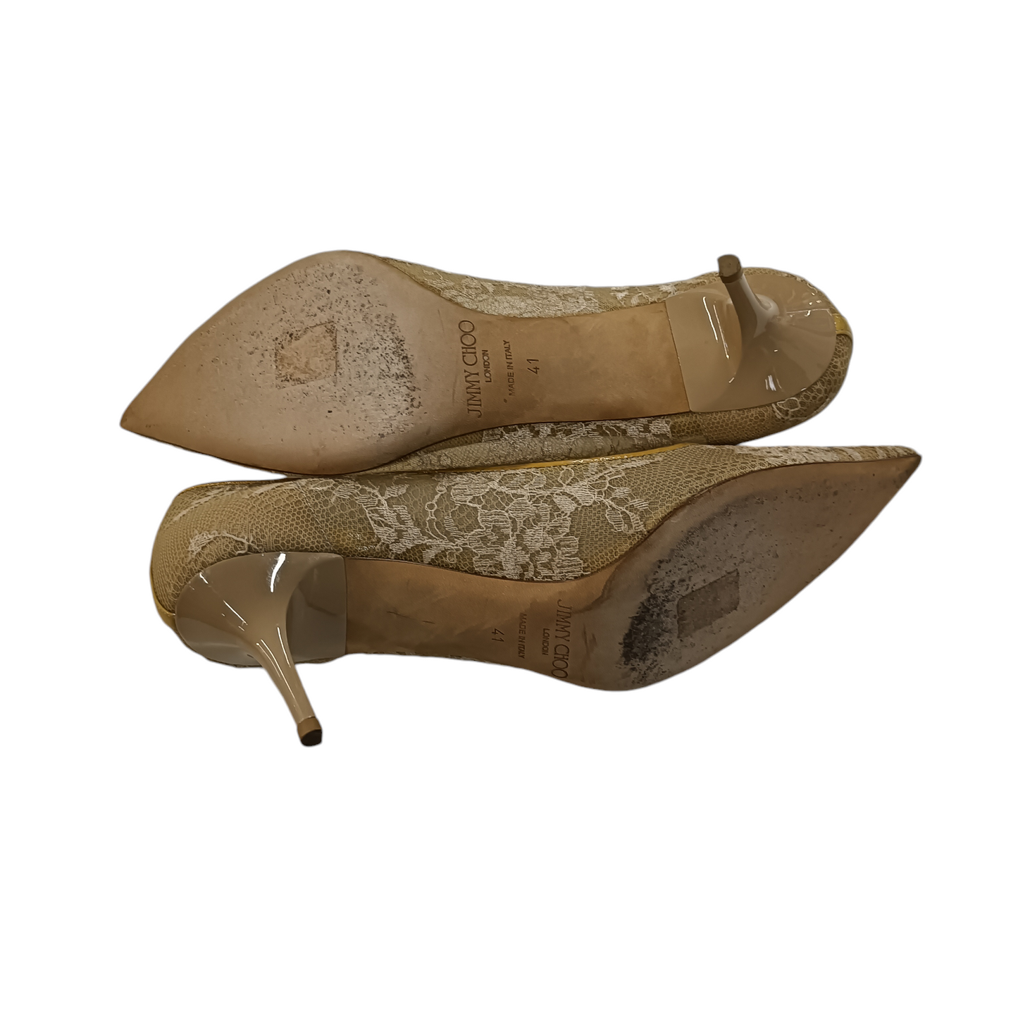 JIMMY CHOO PUMPS SIZE 41 BEIGE