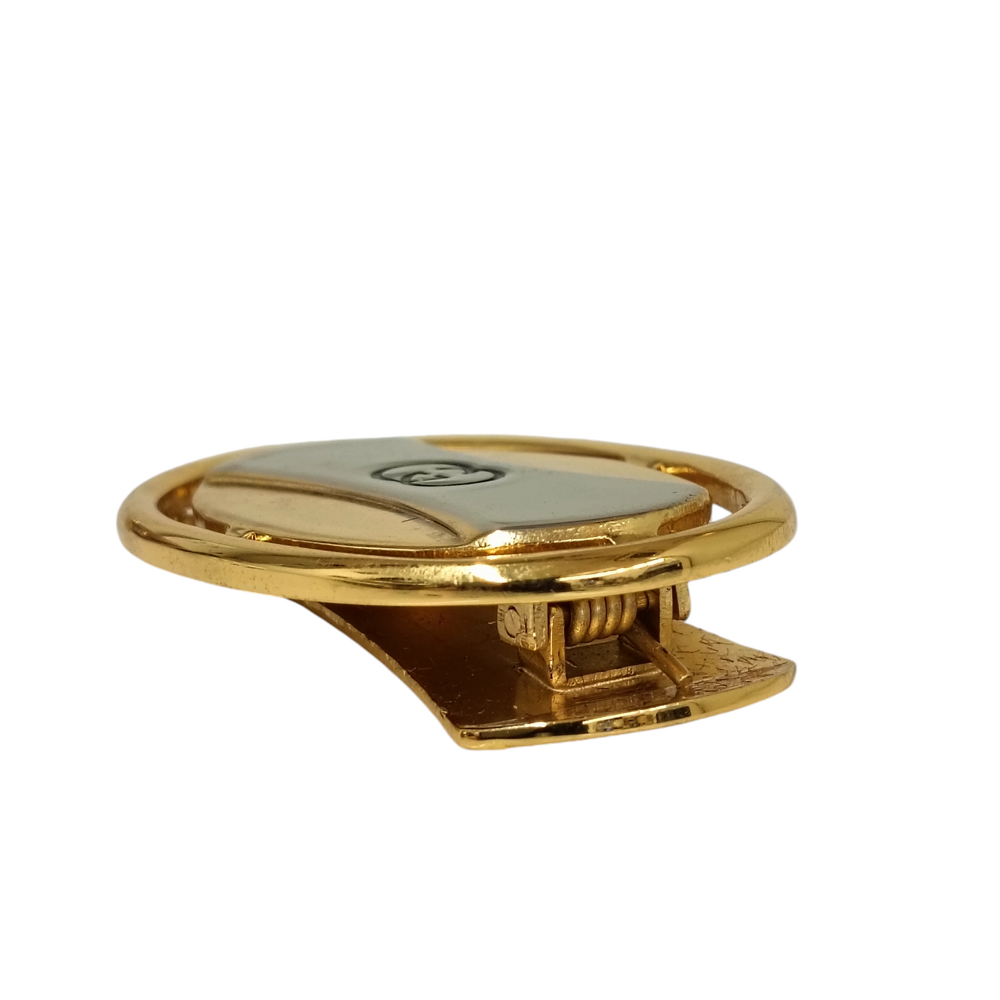 GUCCI Monney Clip Gold/Silver