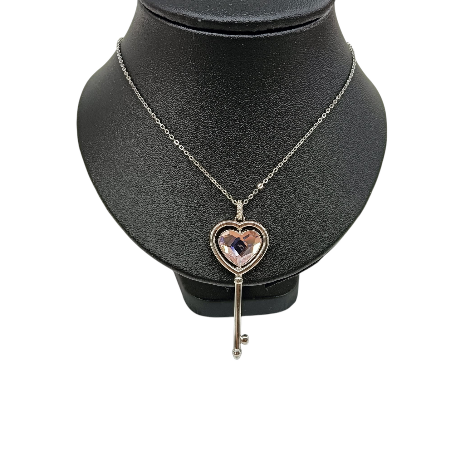 SWAROVSKI Necklace Rank(B) Silver Engaged Heart