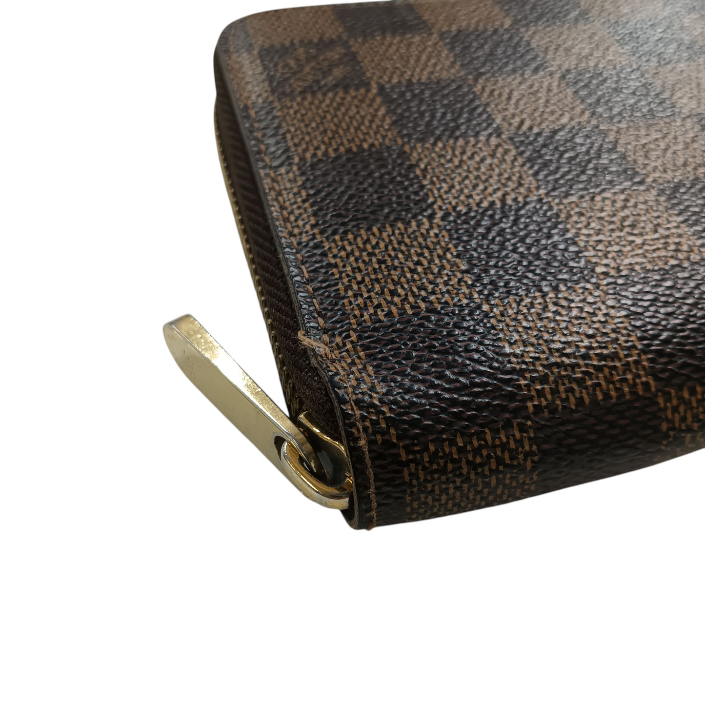 LOUIS VUITTON Wallet Damier Brown N60015