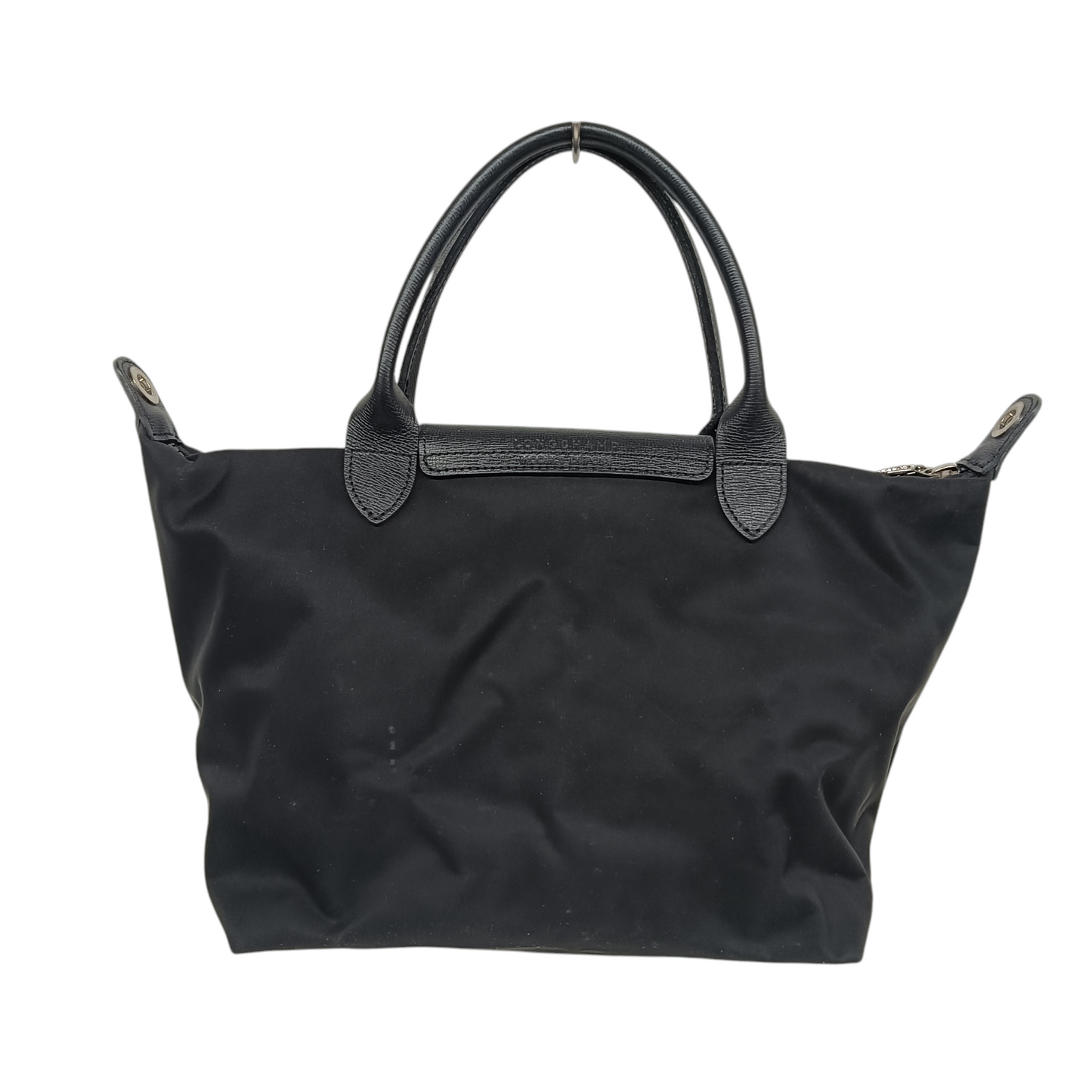 LONGCHAMP Handbag 1512578 Rank B Black Stain With Out Starp