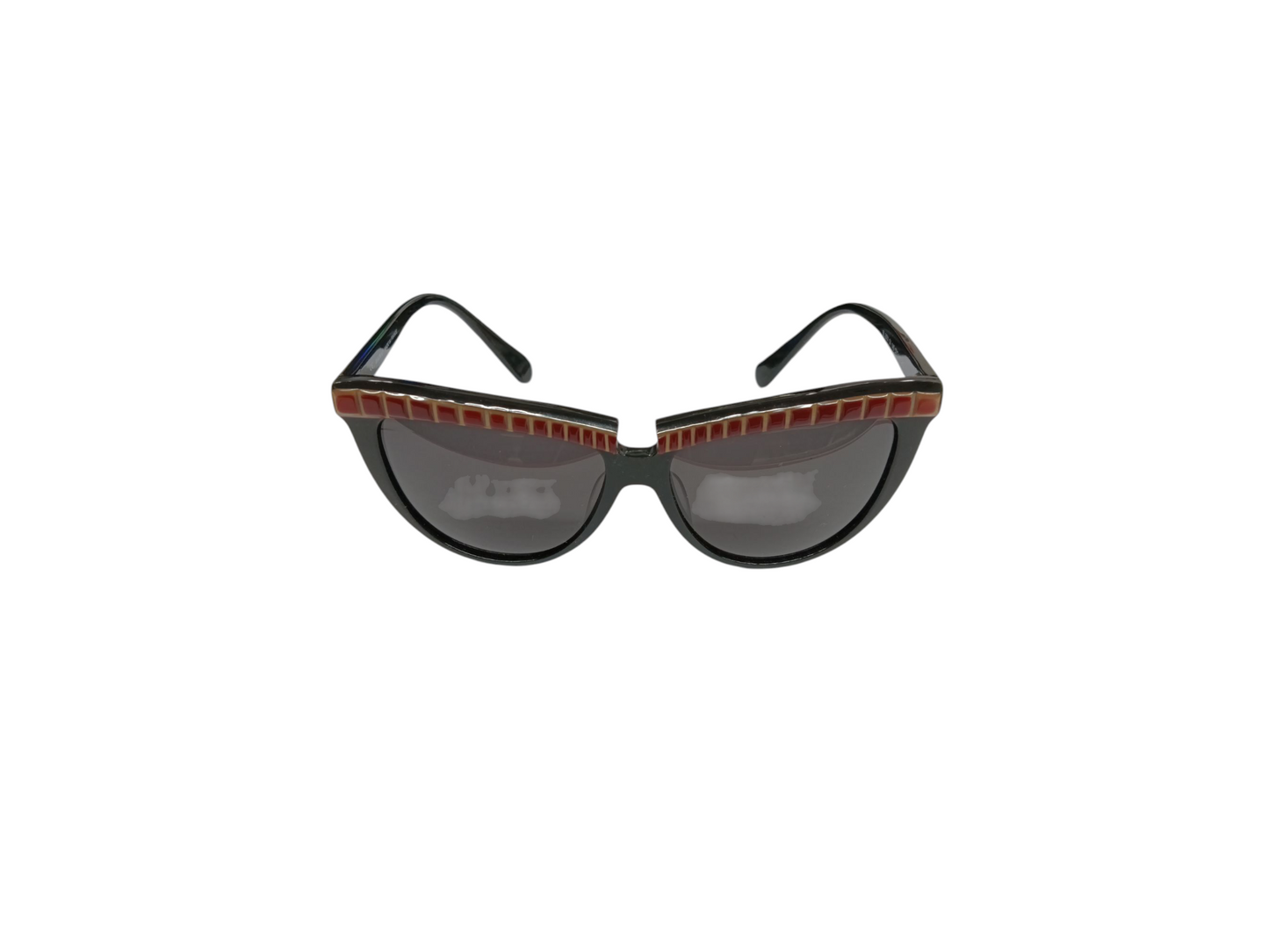 BALMAIN Sunglasses BL2051-01-57 Rank B Black/Red