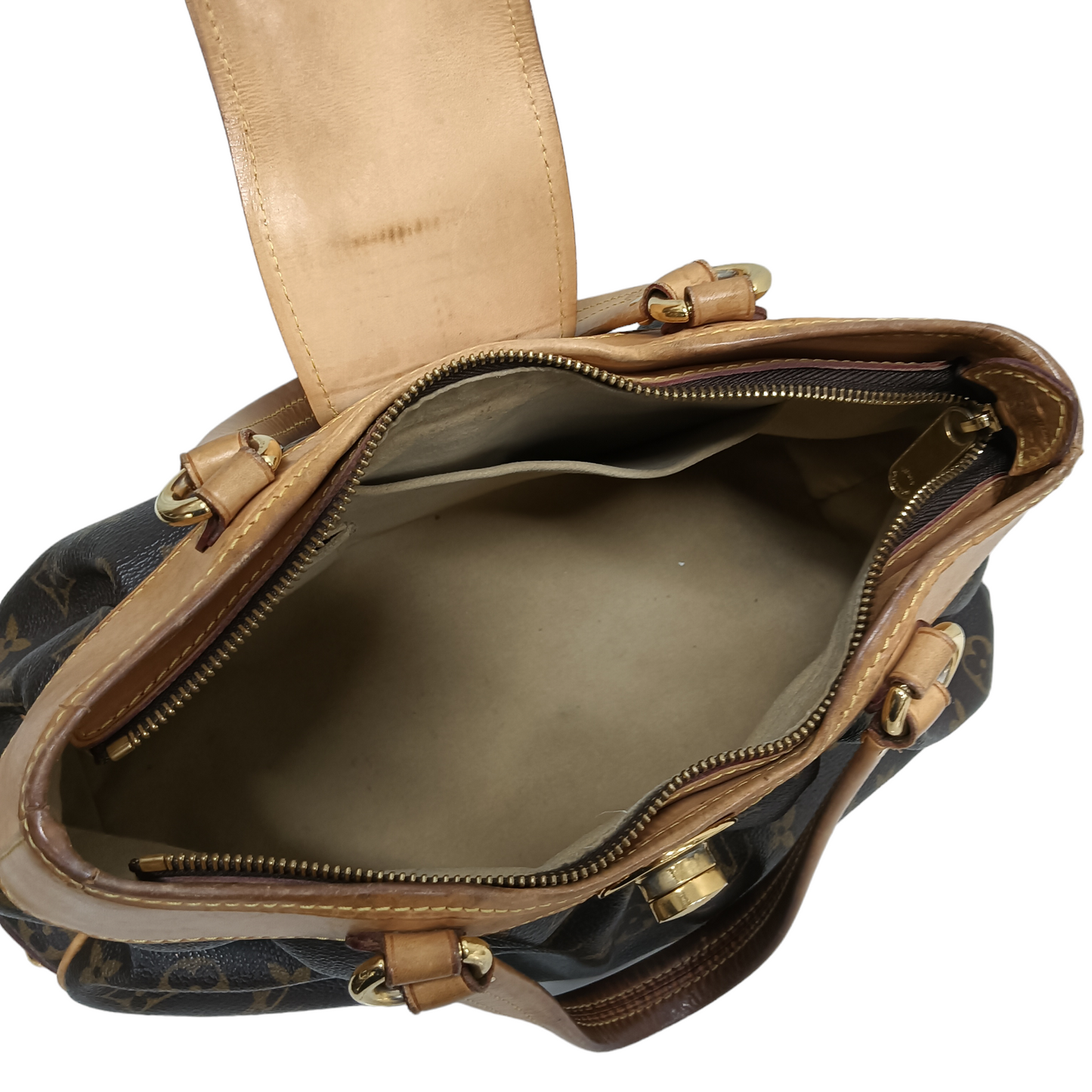 LOUIS VUITTON Handbag Monogram Brown M45714