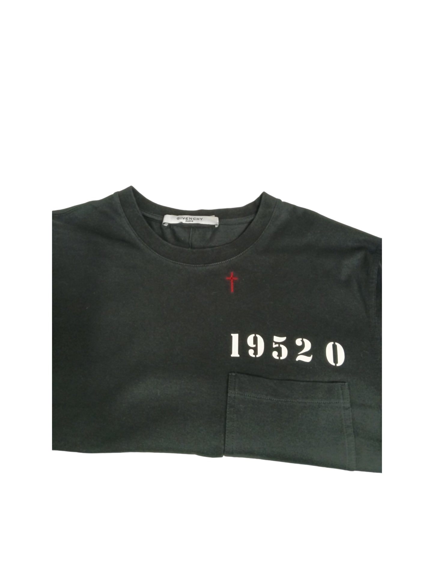GIVENCHY T-SHIRT MENS BLACK SIZE L 16J7109 651 RANK(B)
