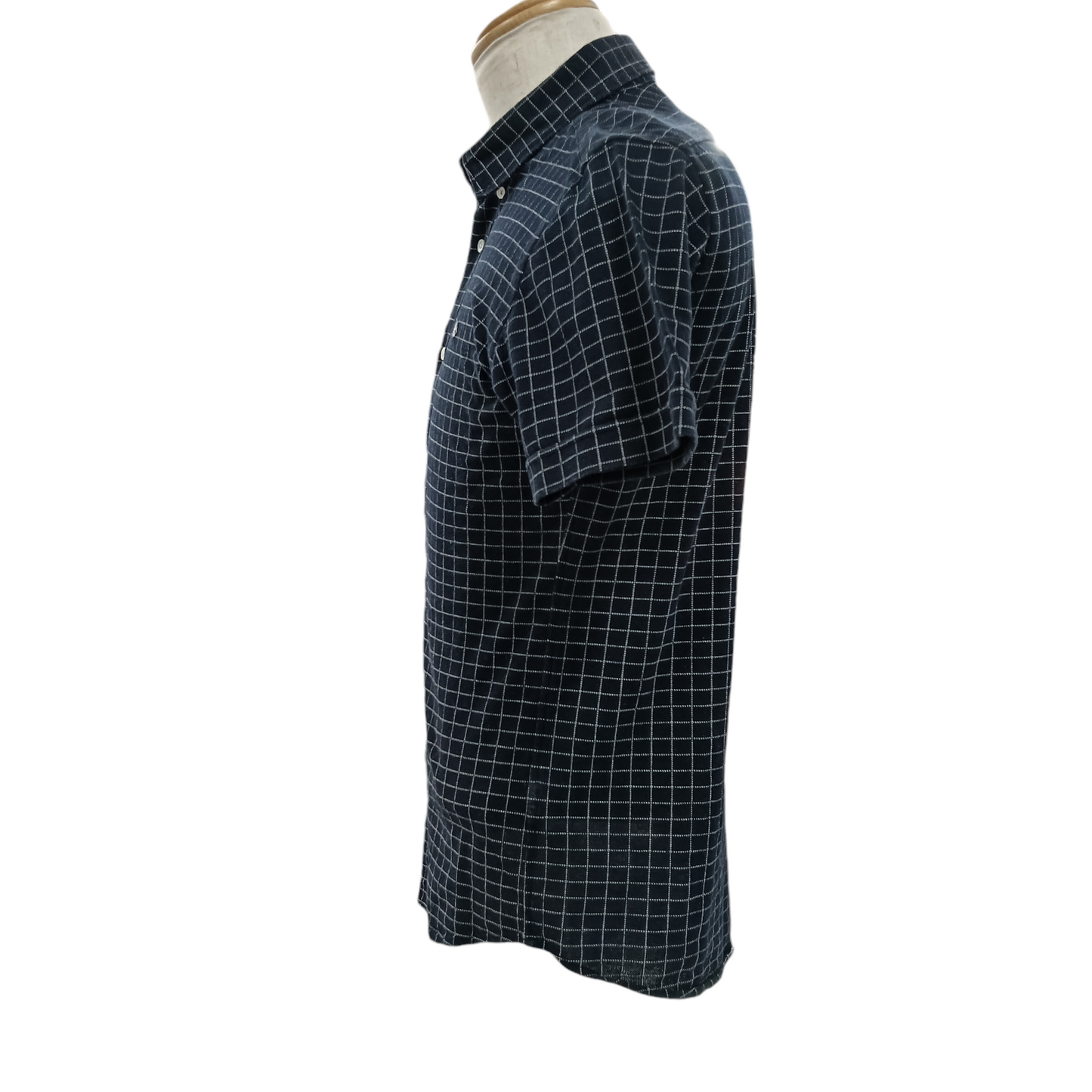 LACOSTE BUTTON DOWN SHIRT MENS SIZE S NAVY