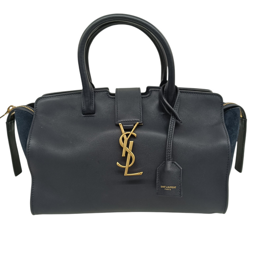 Yves Saint Laurent Shoulder Bag LTH436834 1116 Rank(B) Navy TAG Damage