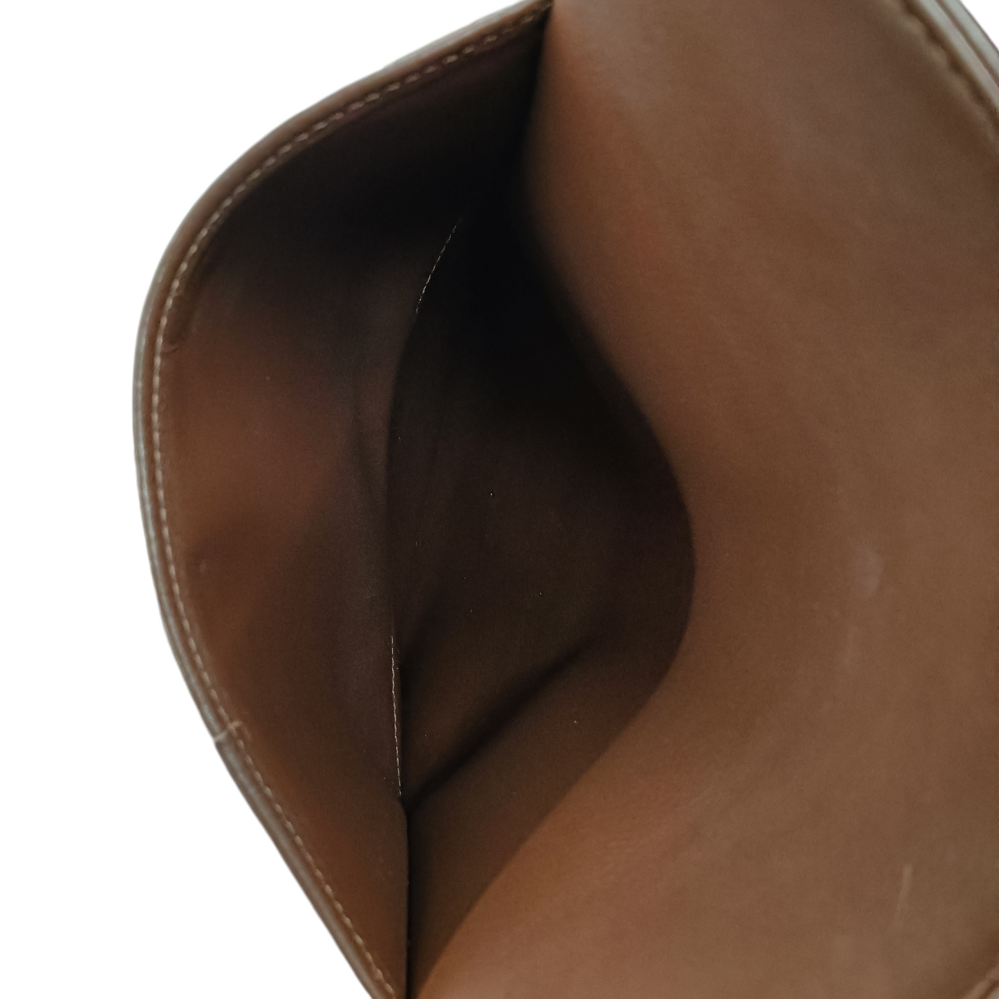 LOUIS VUITTON Long Wallet M95995 TH2039 Brown *inside Zip Damage*