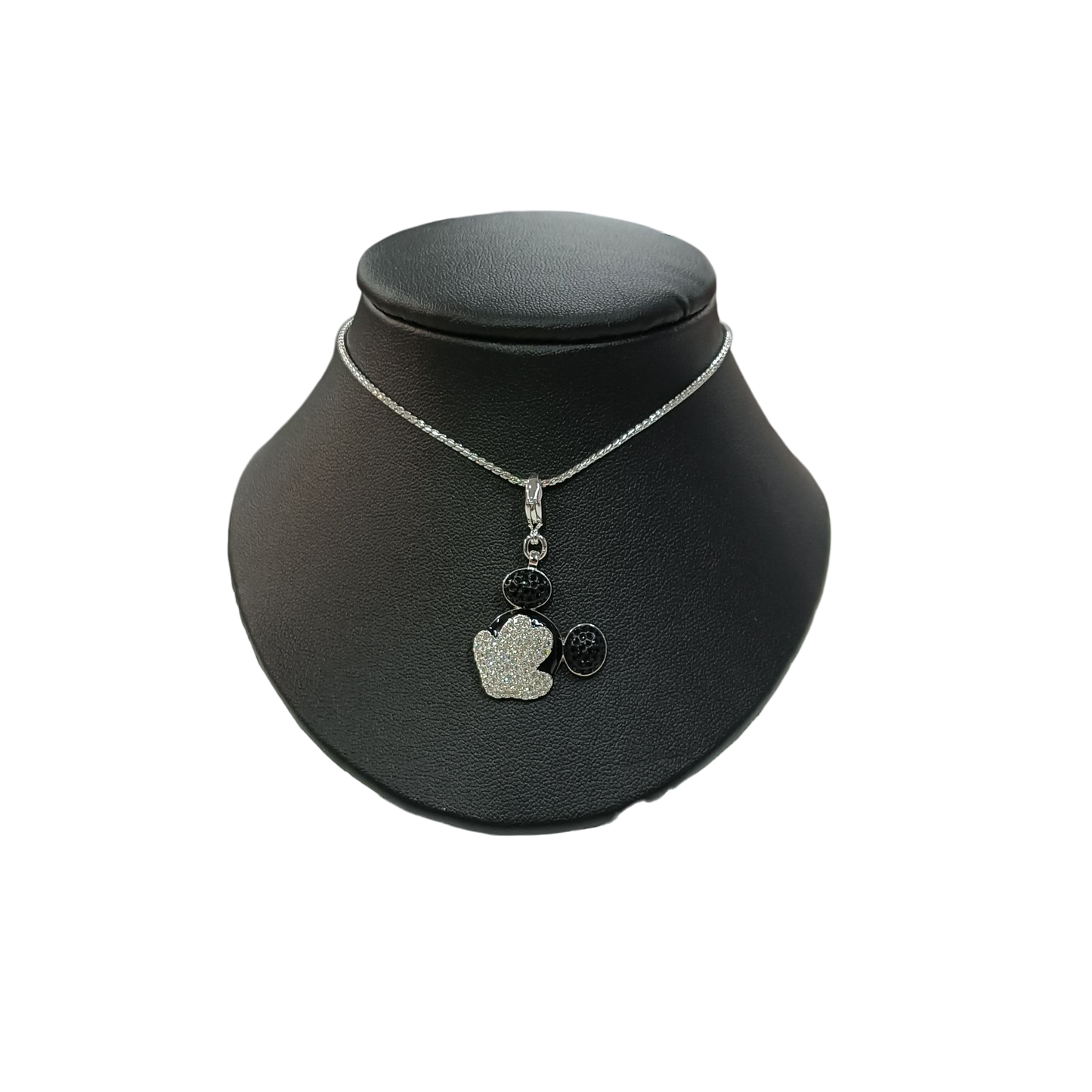 SWAROVSKI Necklace Black/Silver Disney