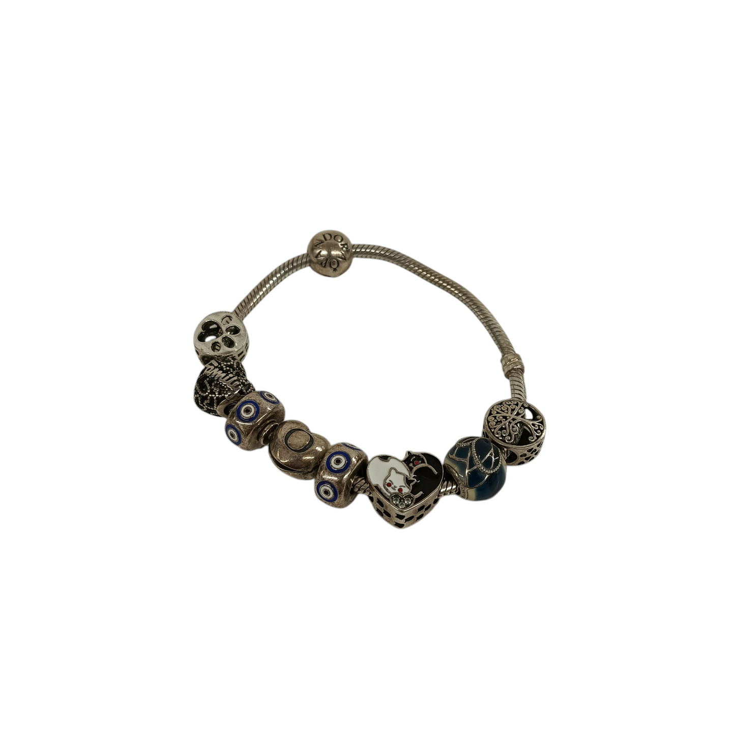 PANDORA Bracelet S925 *8P Charms* Rank(B)