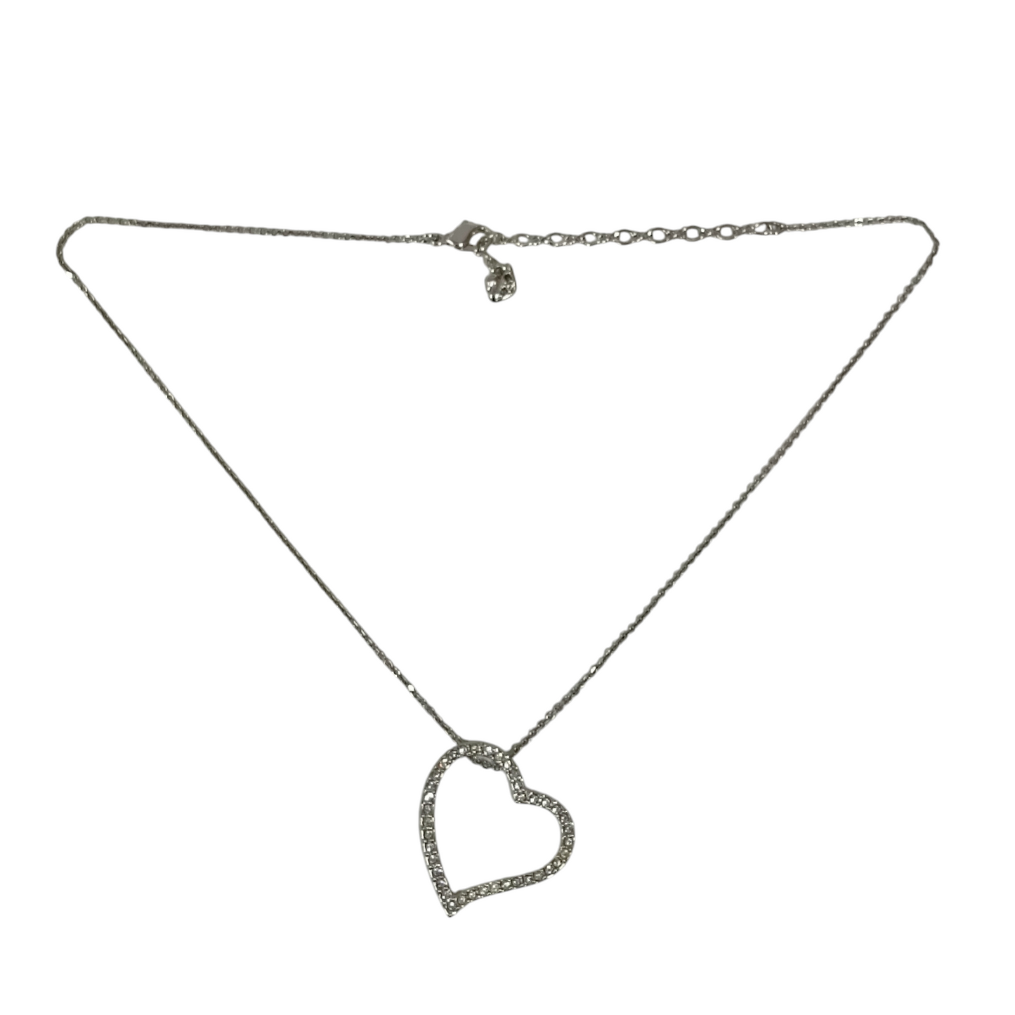 SWAROVSKI Necklace Silver Heart 661034