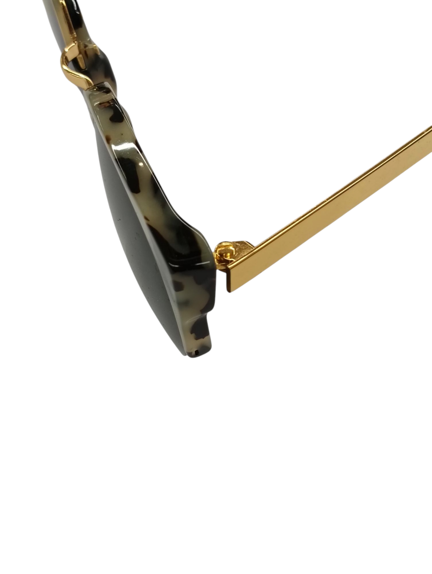 RetroSuperFuture Sunglasses Black/Gold Lucia Francis