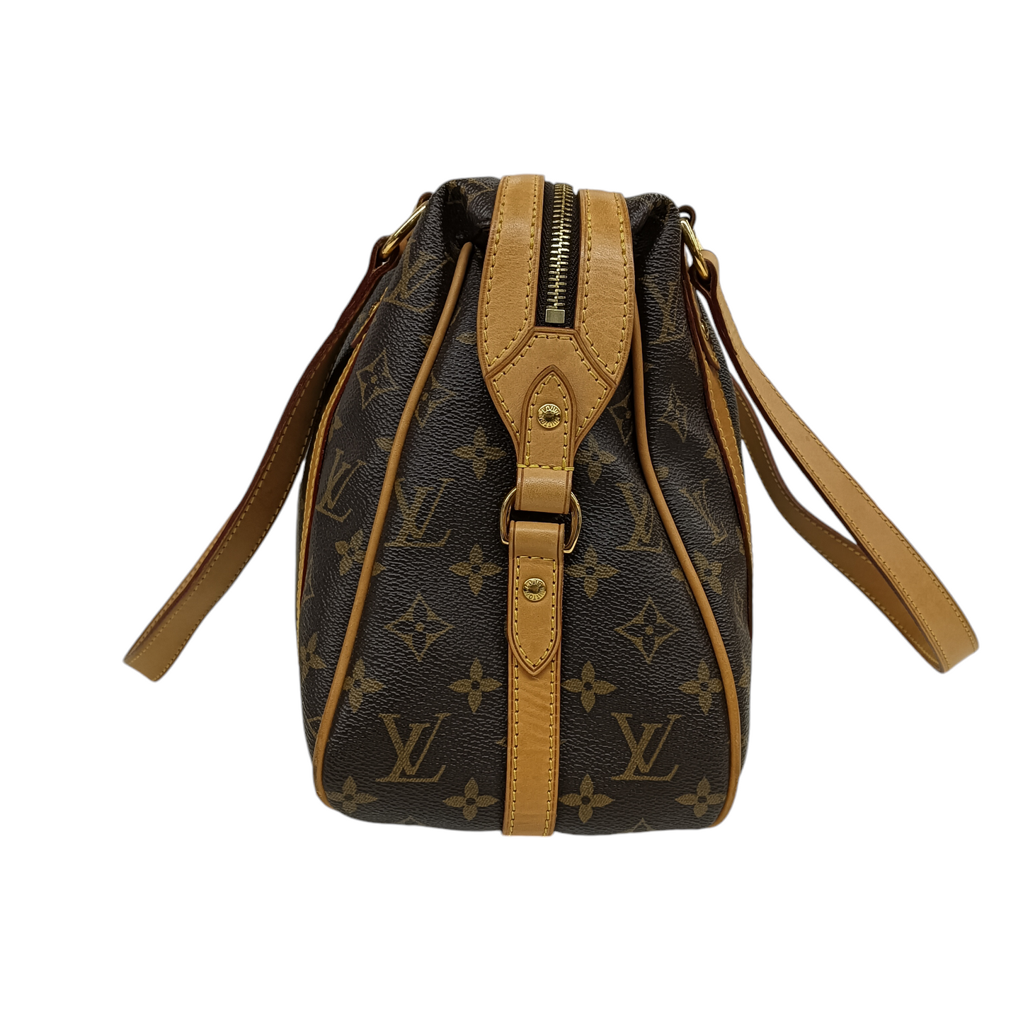 LOUIS VUITTON Bag Monogram M51186 Brown TR3140 Stresa PM