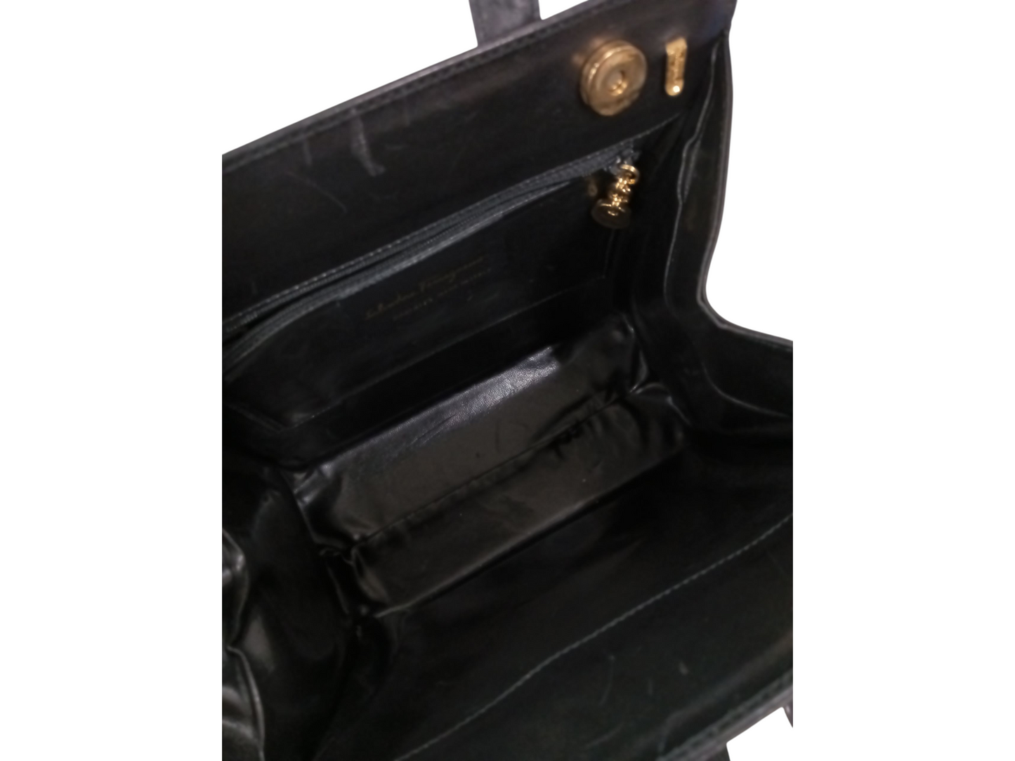 SALVATORE FERRAGAMO 2Way Bag Black