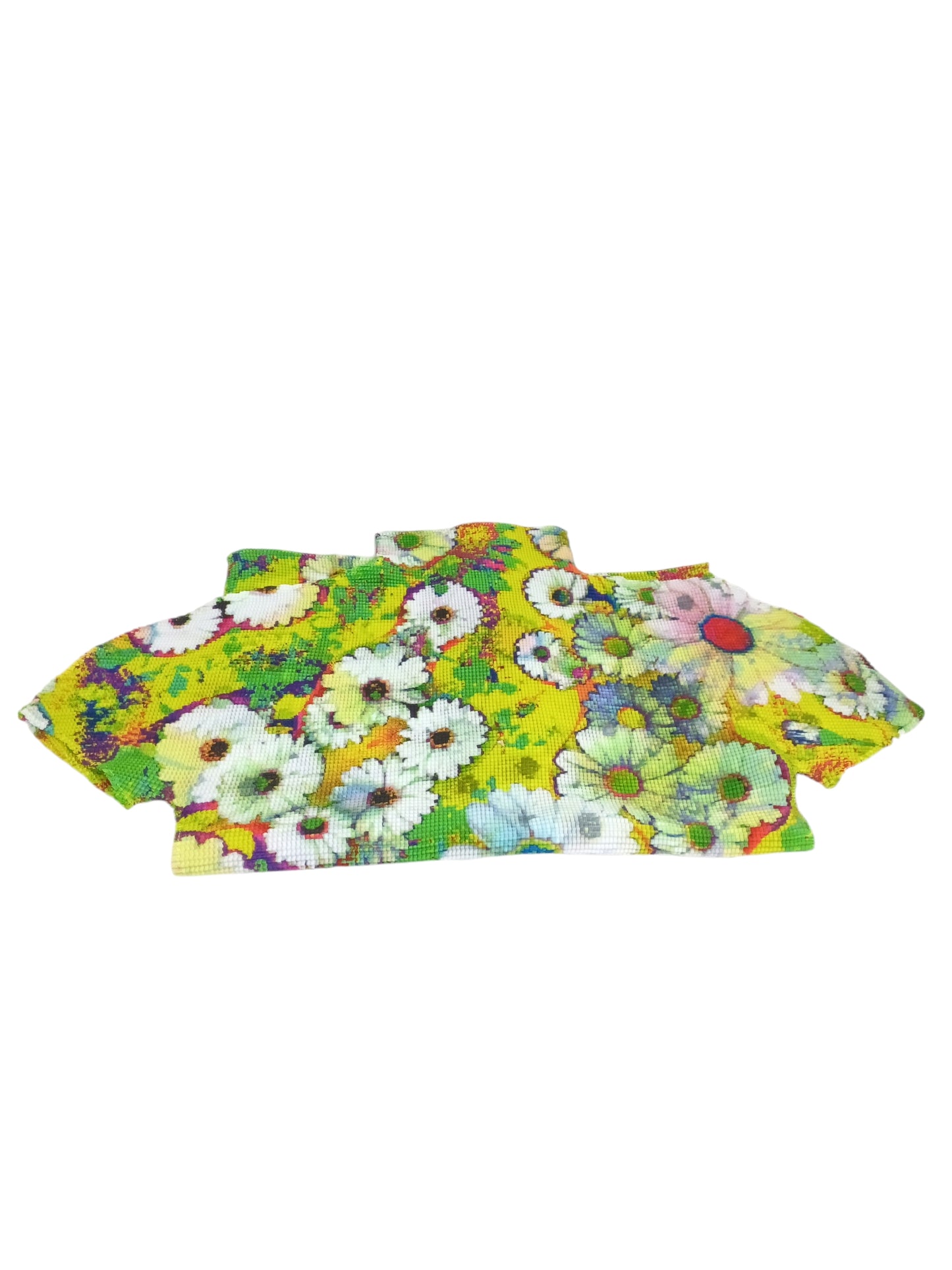 ME ISSEY MIYAKE CUT AND SEWN LADY'S GREEN MI91FK305 SIZE FREE