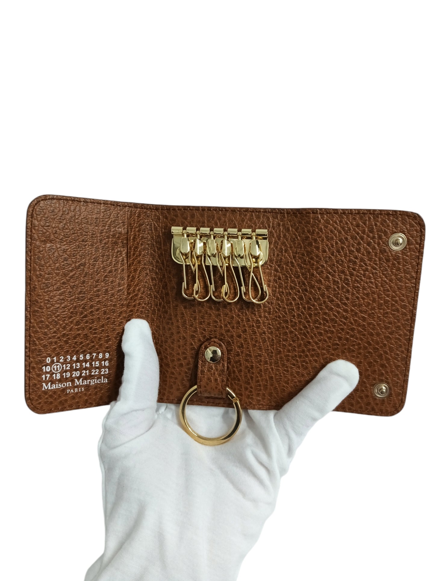 MAISON MARGIELA KEY CASE BROWN SA3UA0001 RANK(B)