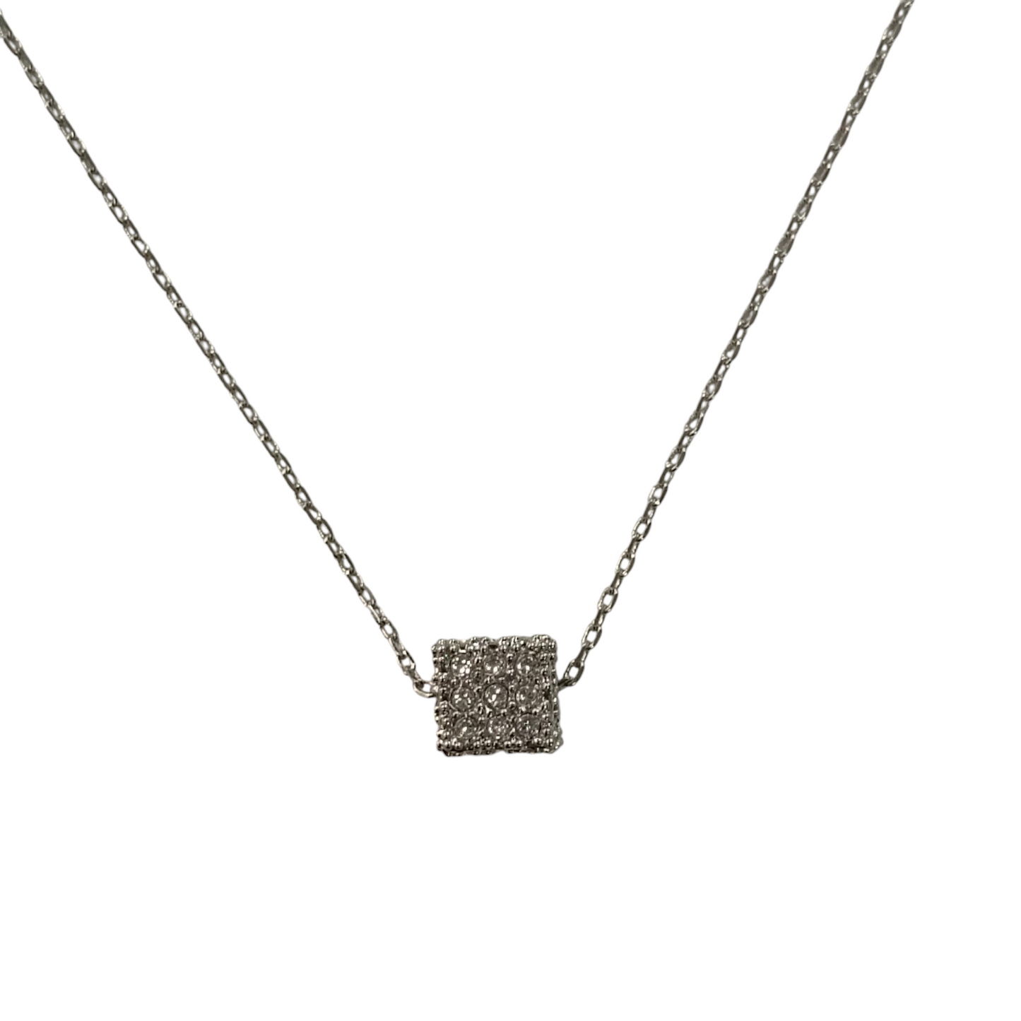 SWAROVSKI Necklace Dice Silver