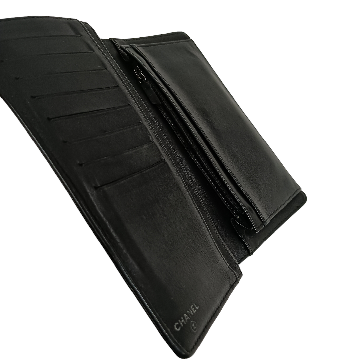 CHANNEL Long Wallet Black JJS02022