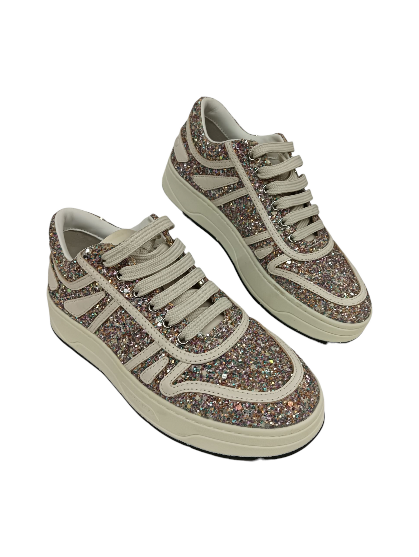 JIMMY CHOO Sneaker Size S Lady's Pink/Multi color
