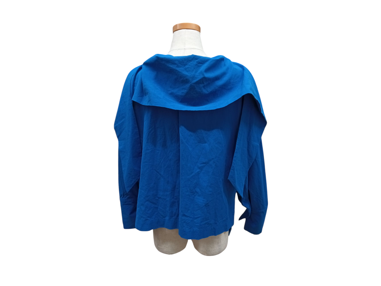ISSEY MIYAKE SHIRT Lady 's Blue Rank (B) IM46-FJ573