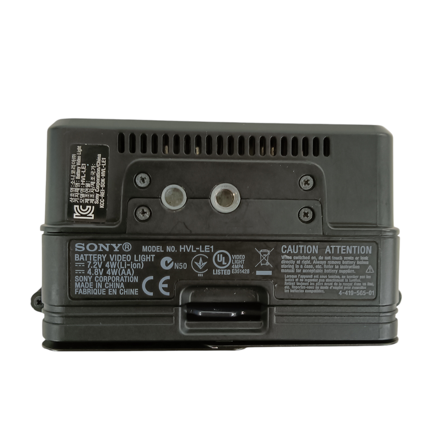 SONY Video Light HVL-LE1 *Without Parts