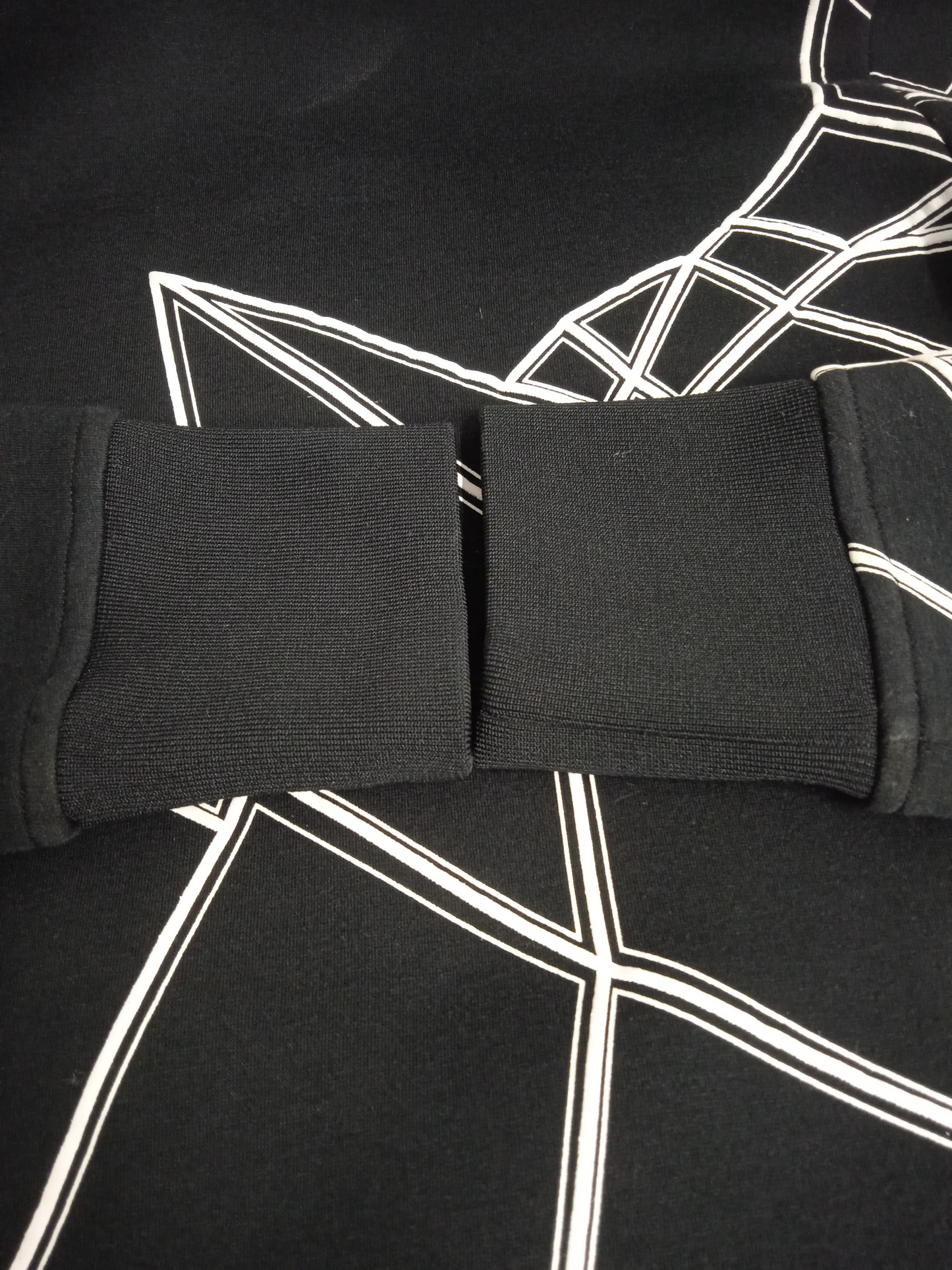 BLACKBARRETT SWEAT MENS BLACK/WHITE 1AE-K453