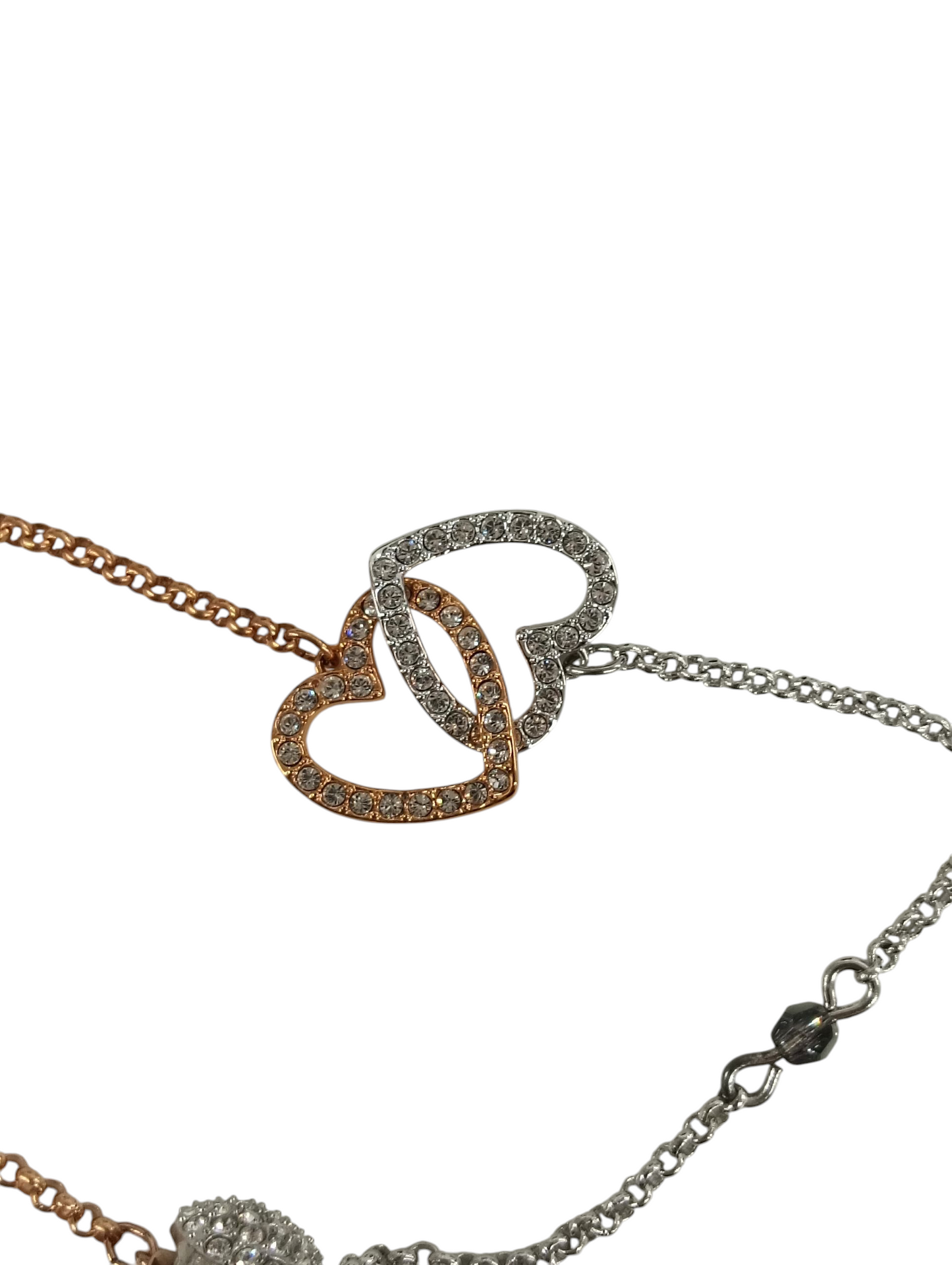 SWAROVSKI Bracelet Silver/Rose Gold 5412330