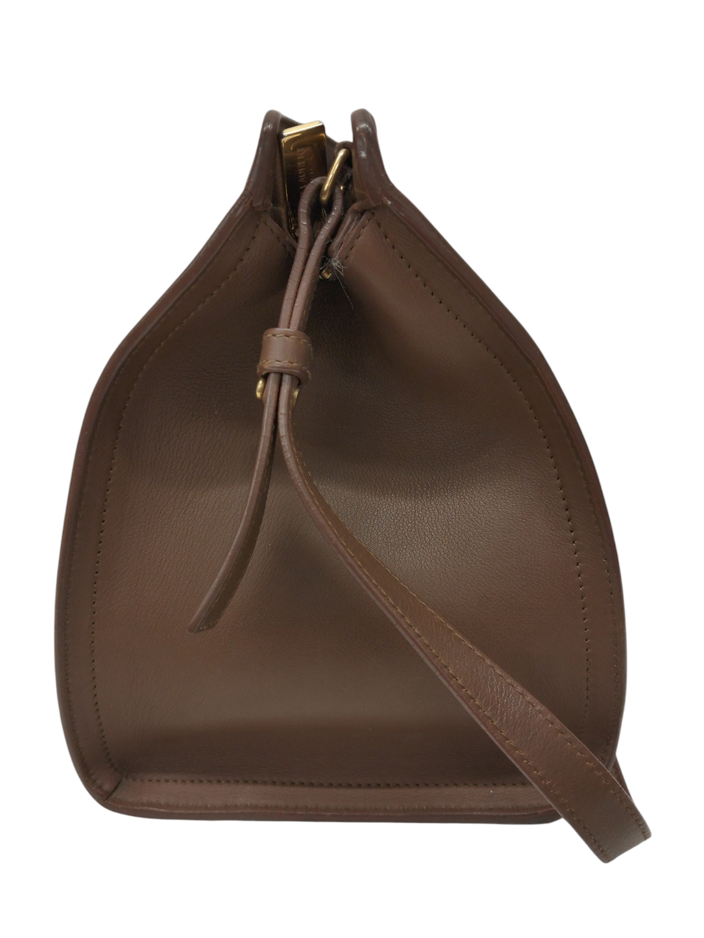 SAINT LAURENT PARIS 2 WAY BAG PETIT CABAS BROWN 311210 DAMAGE 527411 RANK (C)