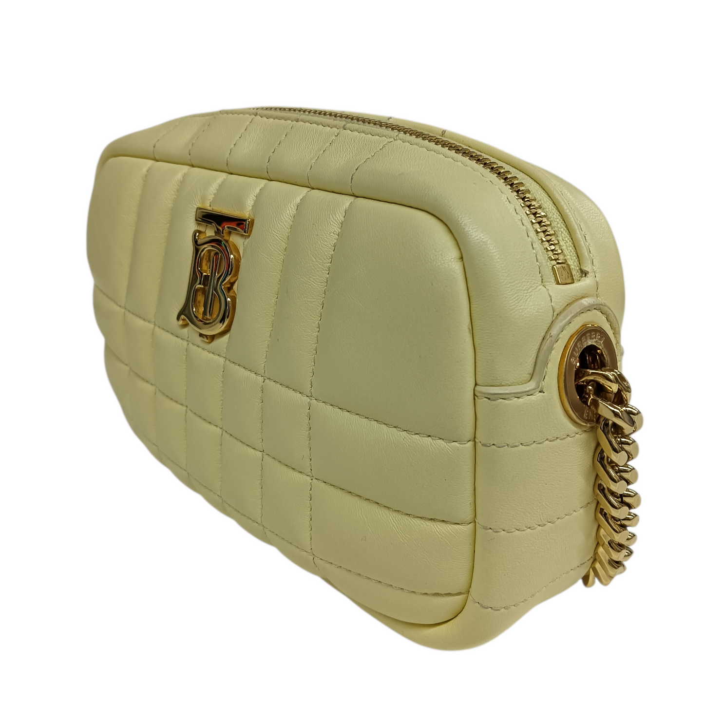 BURBERRY Shoulder Bag Lola Mini Yellow Stian