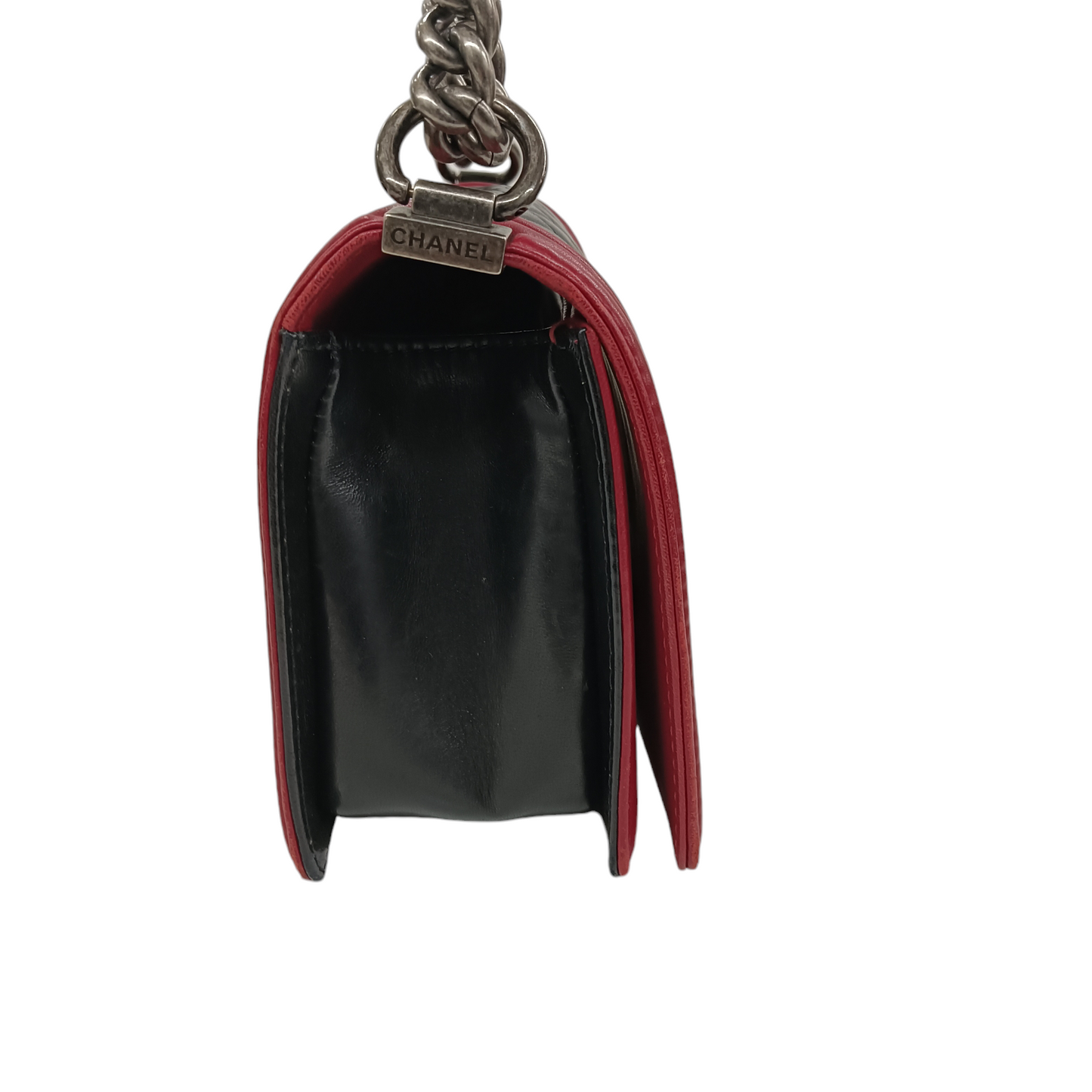 CHANEL Shoulder Bag 17992343 Rank (BC) Black/Red Scratch/Stain With Out Guarantee Card