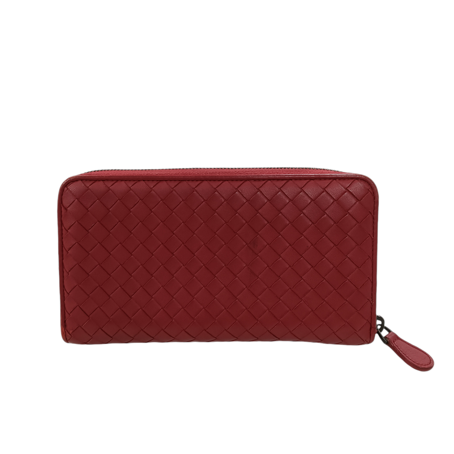 BOTTEGA VENETA LONG WALLET RED