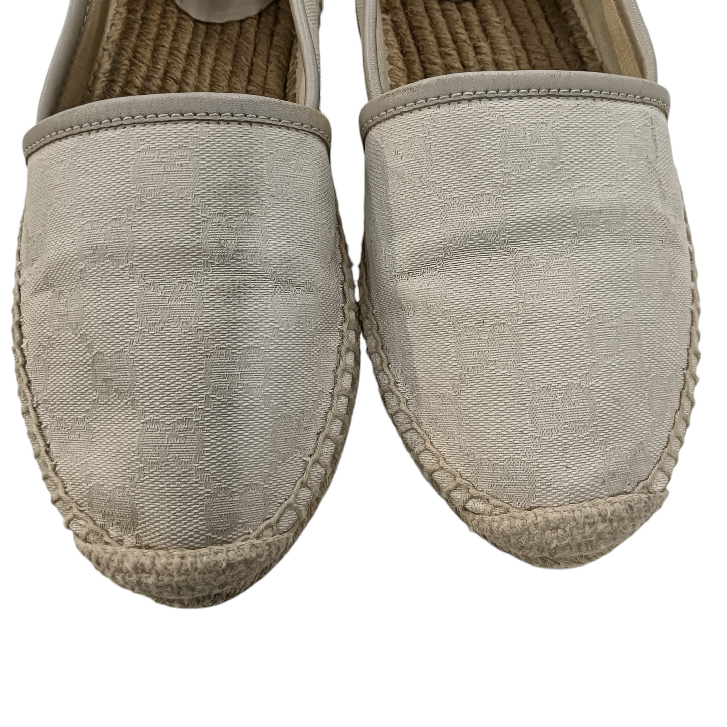 GUCCI ESPADRILLE LADY'S SIZE 36 1/2 BEIGE