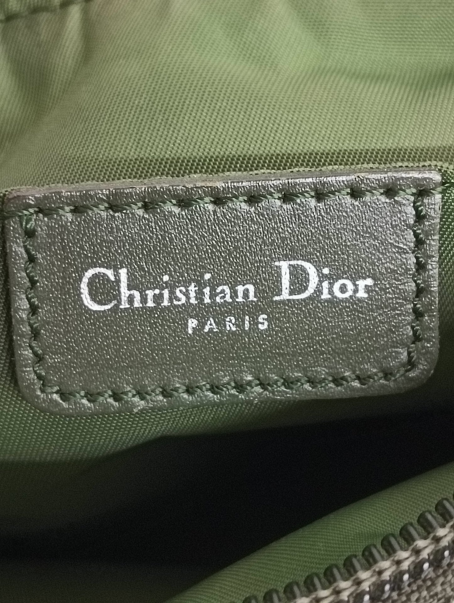 Christian Dior Shoulder Bag B0 B 0111 Green