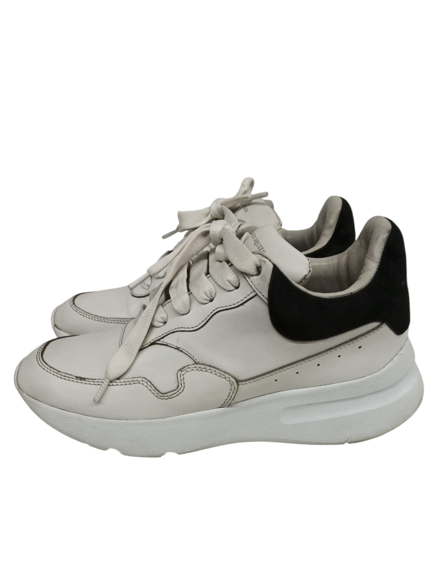 ALEXANDER MCQUEEN SNEAKER 36 508291 LADY'S WHITE RANK (B)