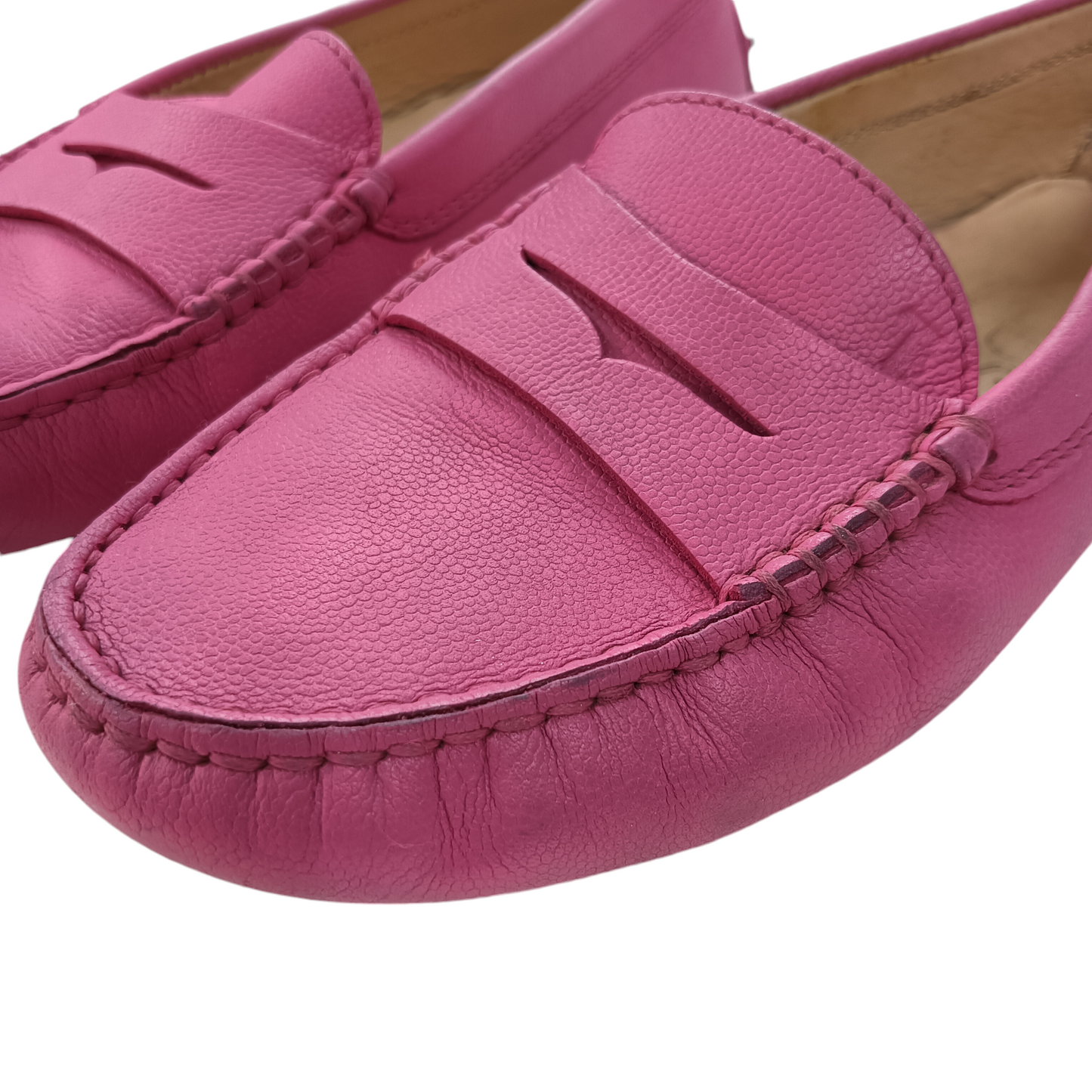 TOD'S SHOES LADY'S SIZE 36 SHOCKING PINK