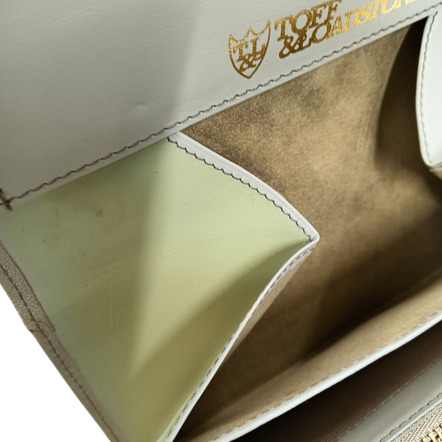 TOFF&LOADSTONE Long Wallet Ivory