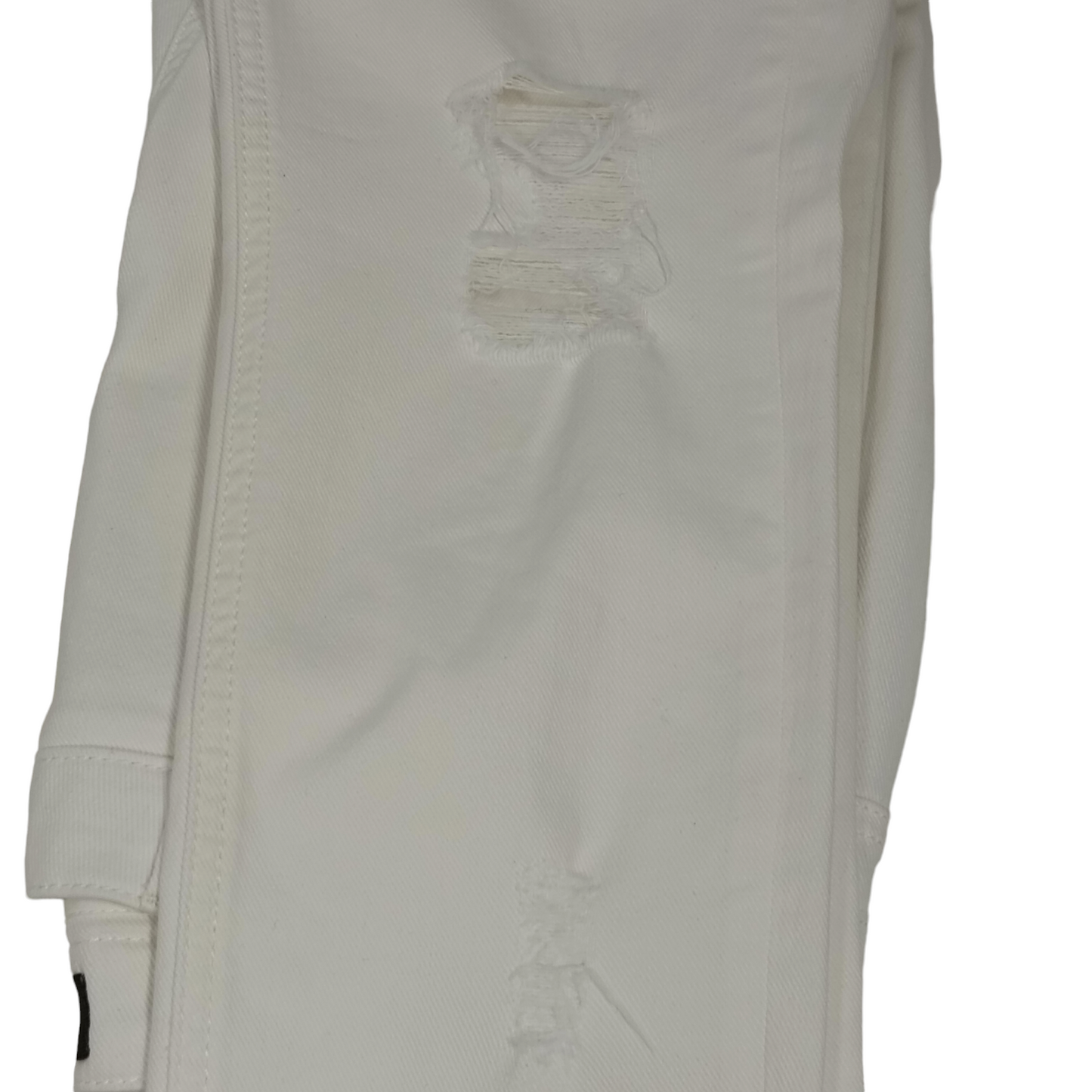 DOLCE & GABBANA Pants Lady's White Pretty FTAQWD G890C Ceramic Flower