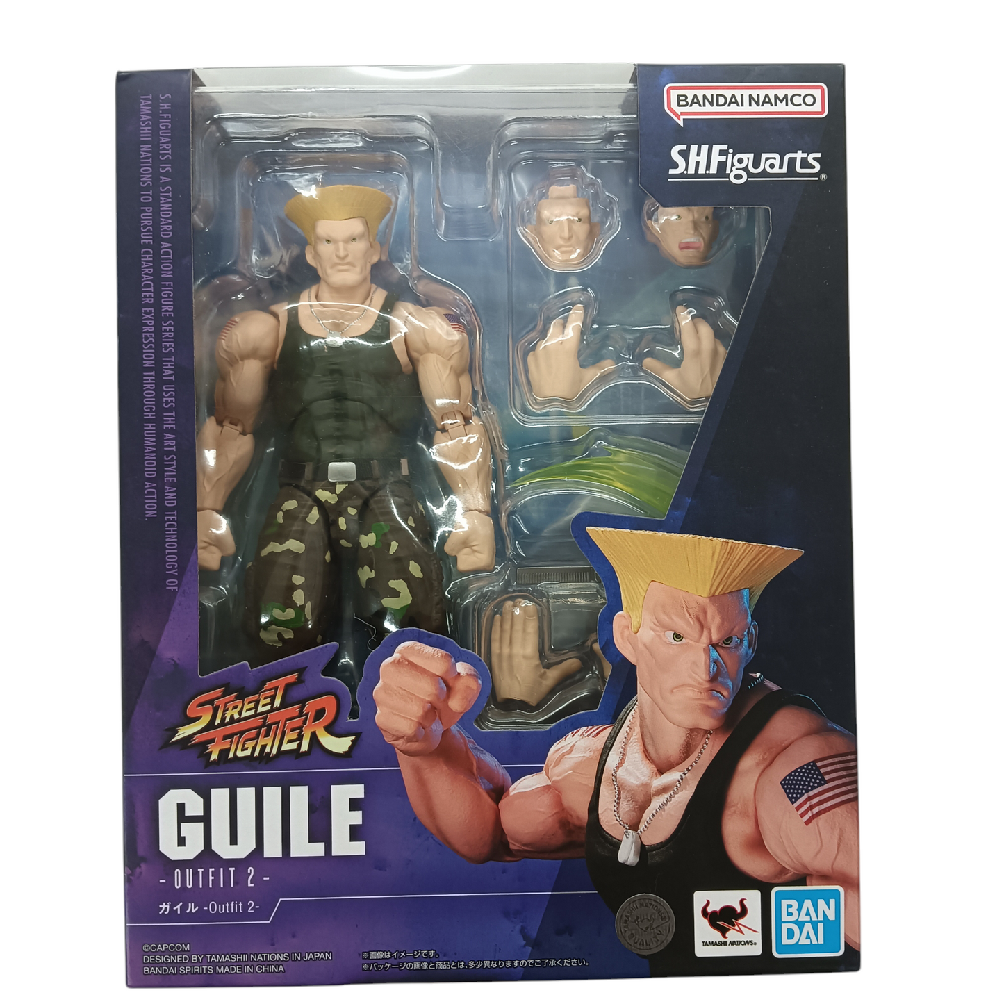 BANDAI Figure Street Fighter GUILE Rank (A)