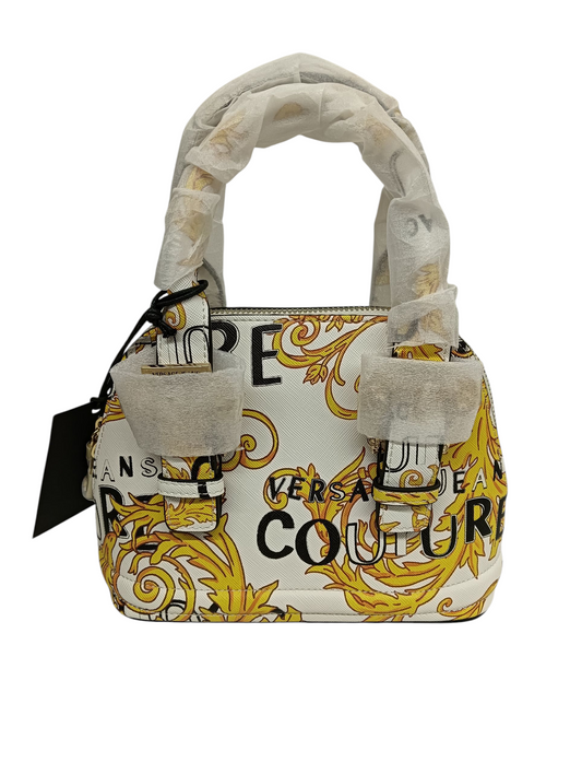VERSACE 2WAY Bag 74VA4BF7 White & Yellow