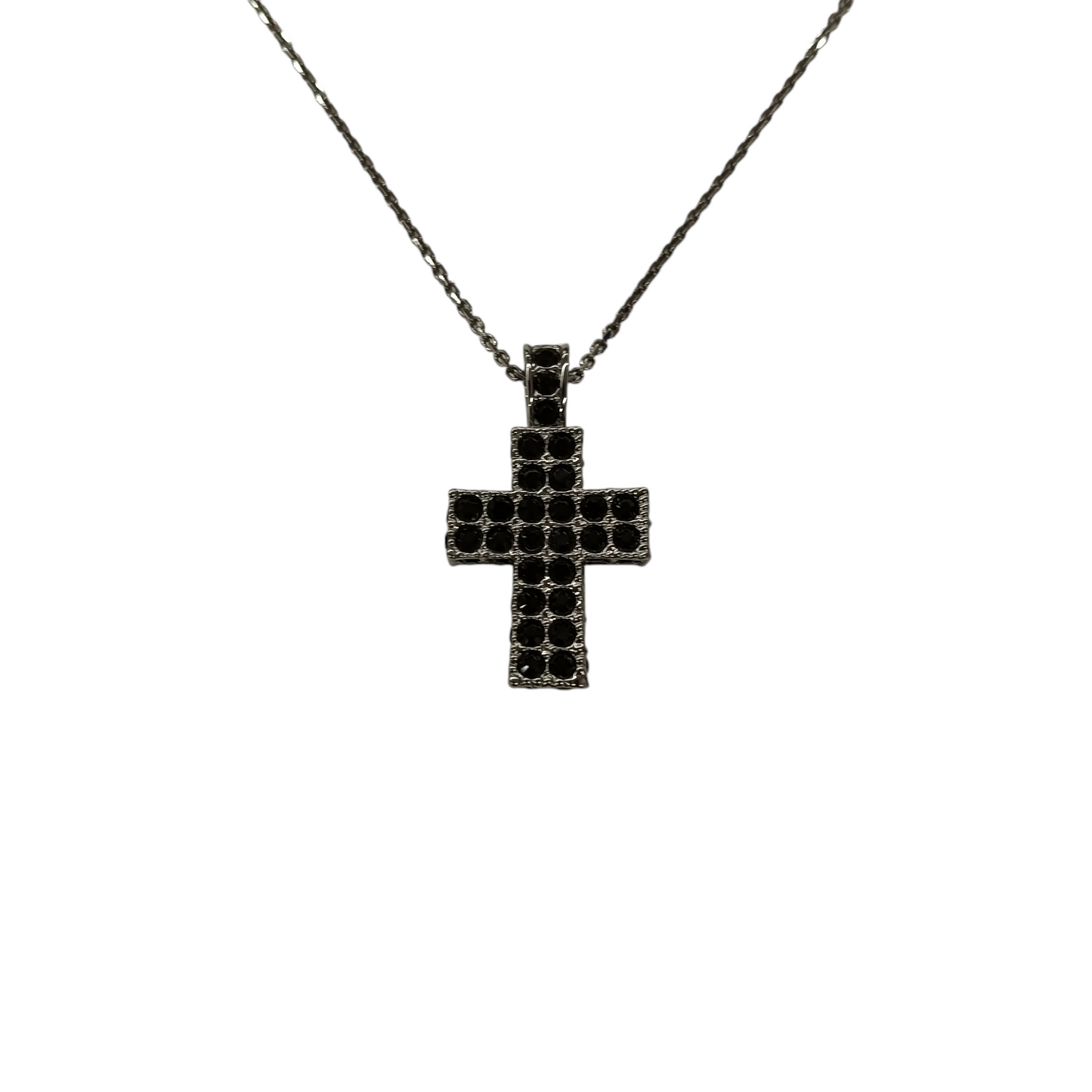 SWAROVSKI Necklace Rank (B) Black Cross